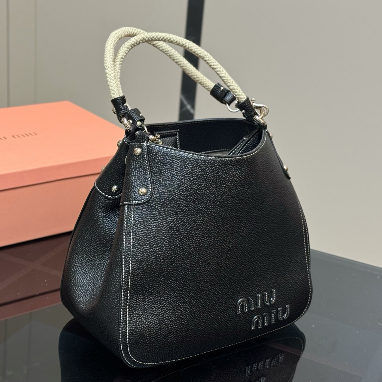 Miu Rope Handle Tote XX25082333