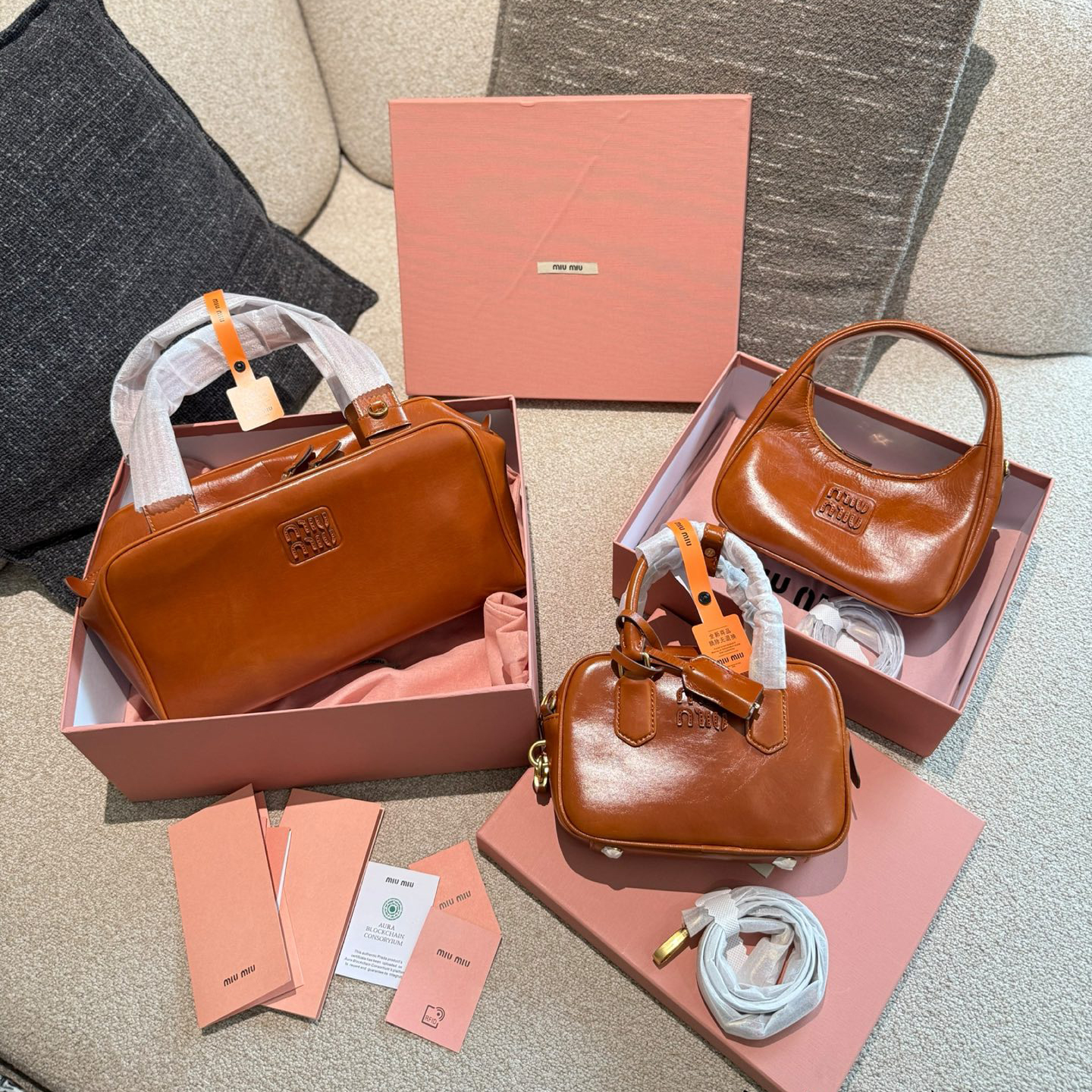 Miu Vintage Patent Leather Bag XX25082312