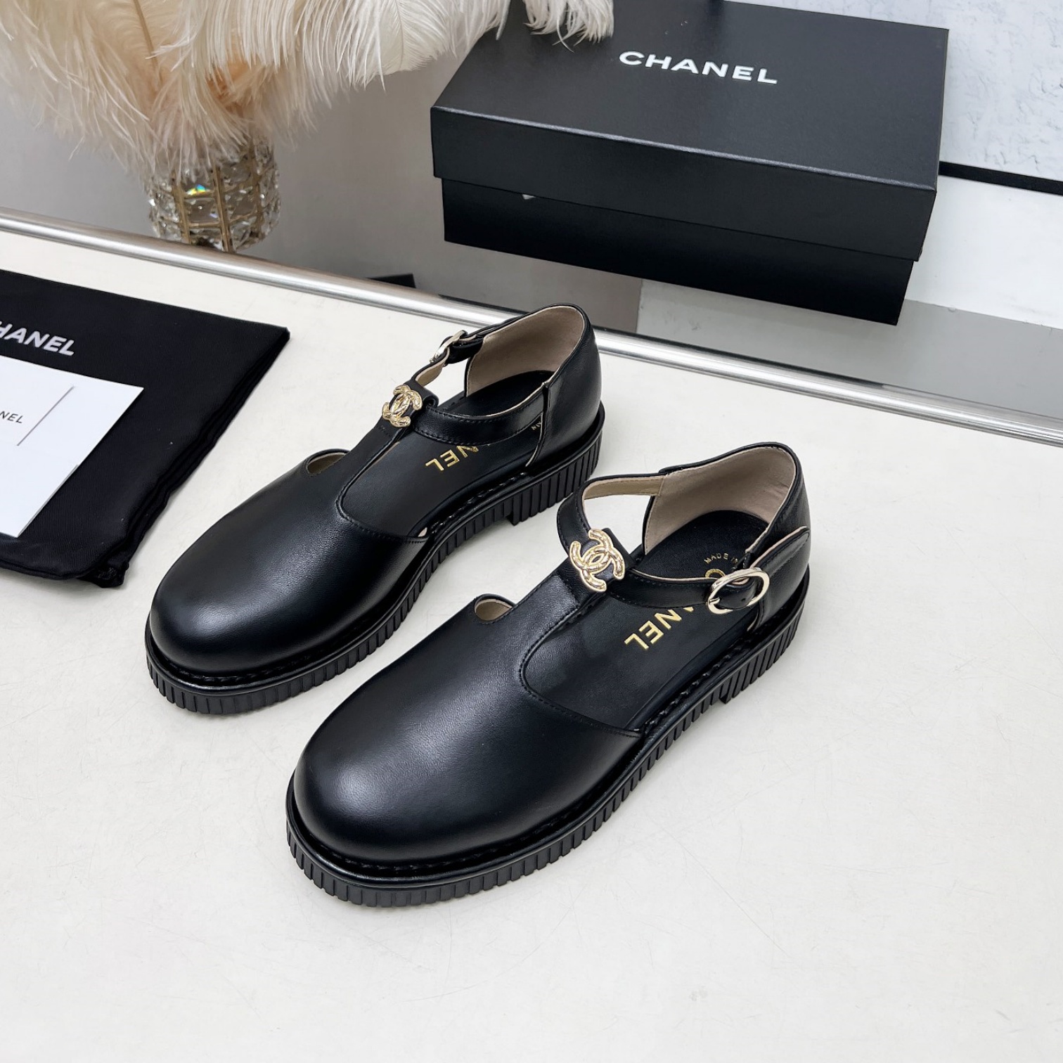 CH T - Strap Loafers Shoes YV25090207