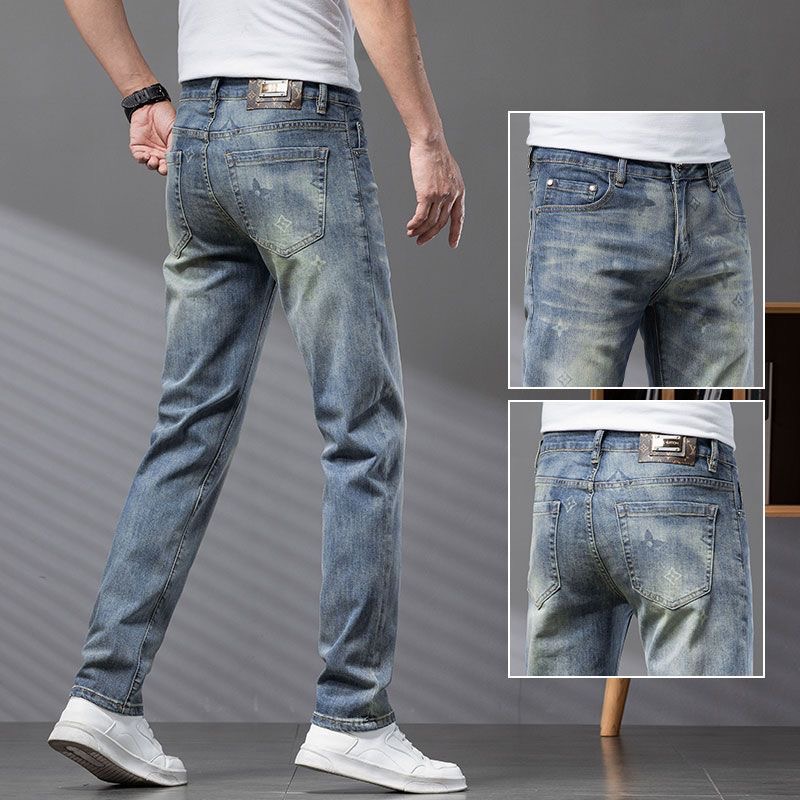 LV Men's Straight Slim Jeans R25090233