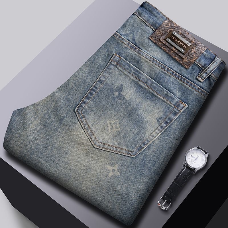 LV Men's Straight Slim Jeans R25090233