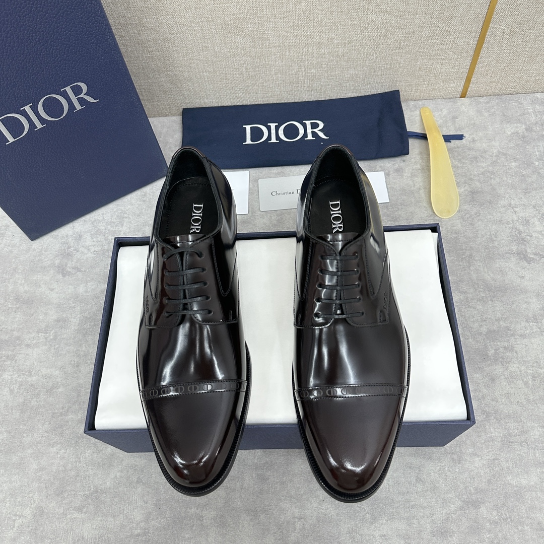 CD Men's Cowhide Leather Derby Shoes YV25090302