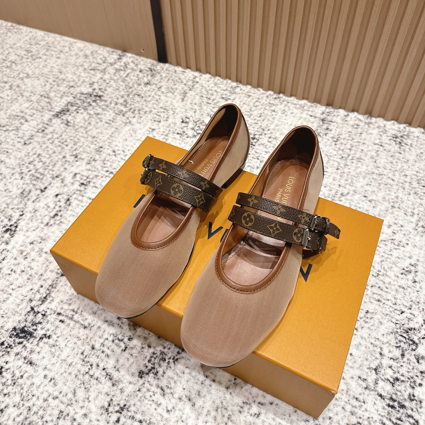 LV Mary Janes Flat Shoes YV25090308
