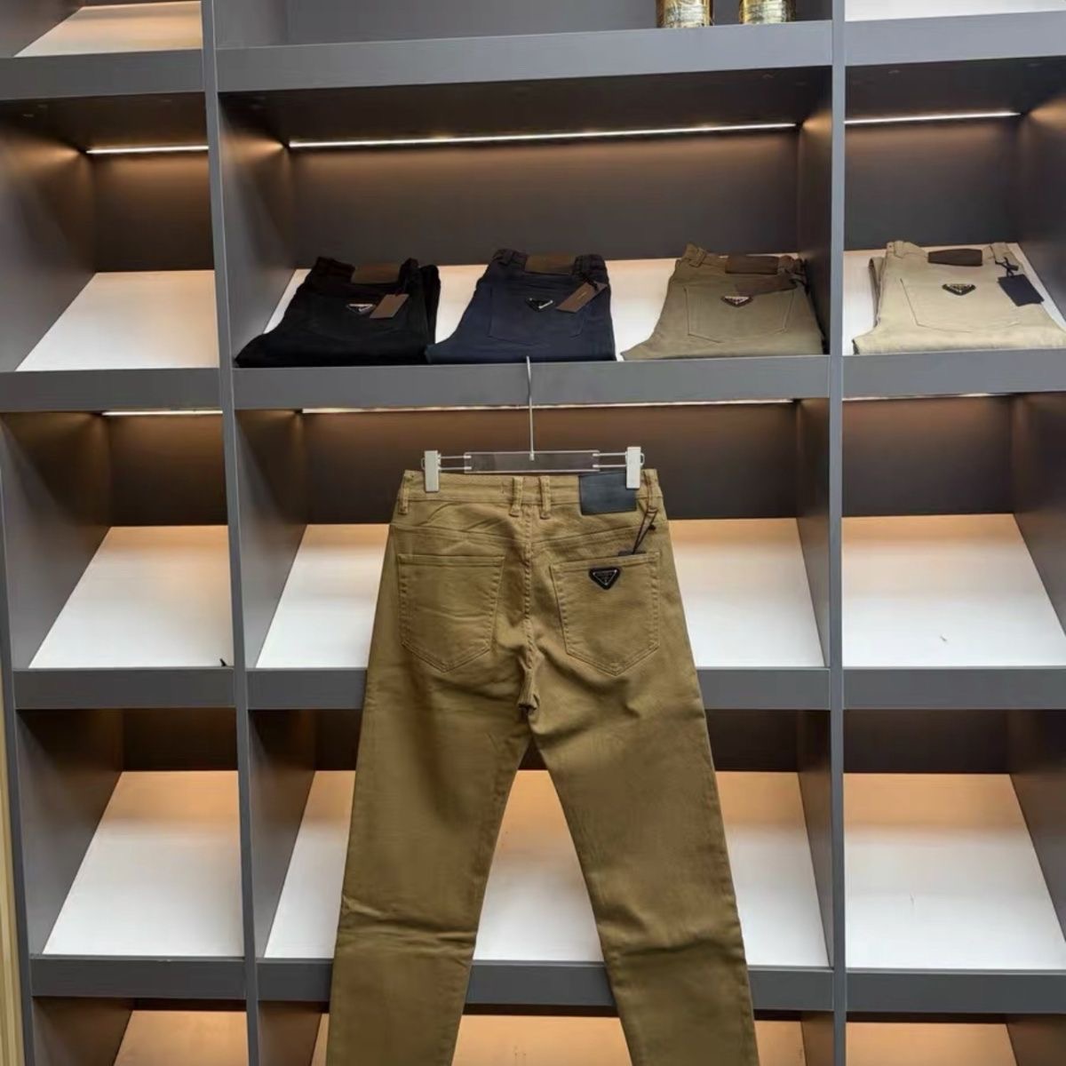 PRA Men's Brown Casual Jeans R25090209