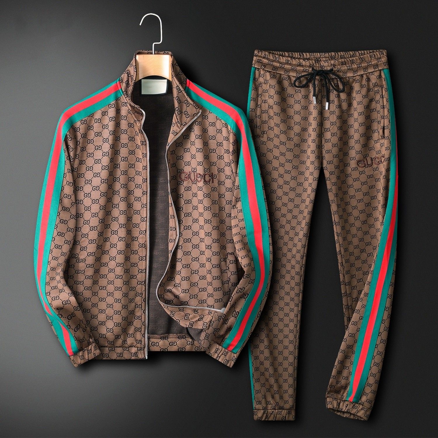 GG Men's Double G Print Tracksuit TN25090203