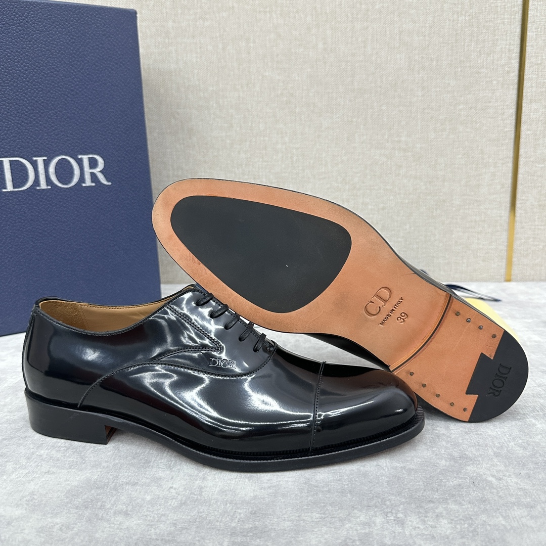 CD Men's Cowhide Leather Derby Shoes YV25090303