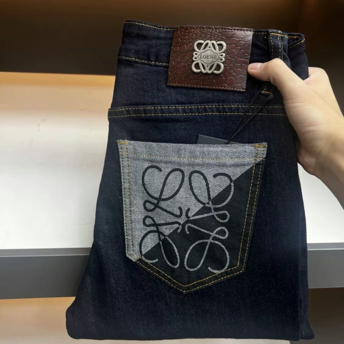 LOE Men's Slim Fit Jeans R25090239