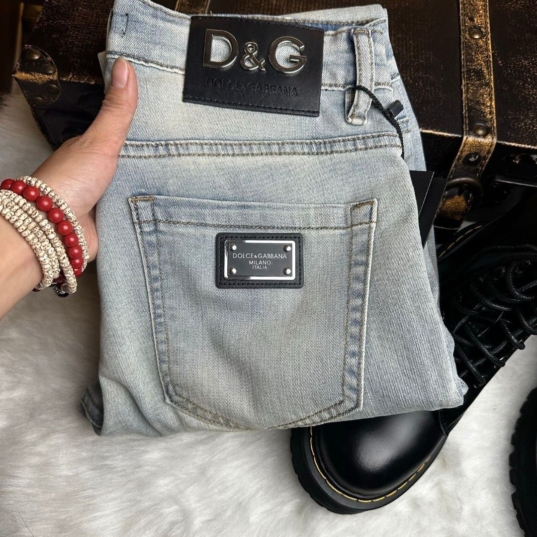 D&G Men's Micro Logo Jeans R25090231