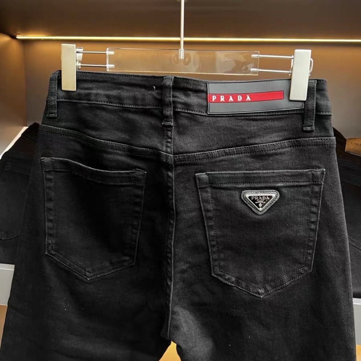 PRA Men's Classic Black Jeans R25090203