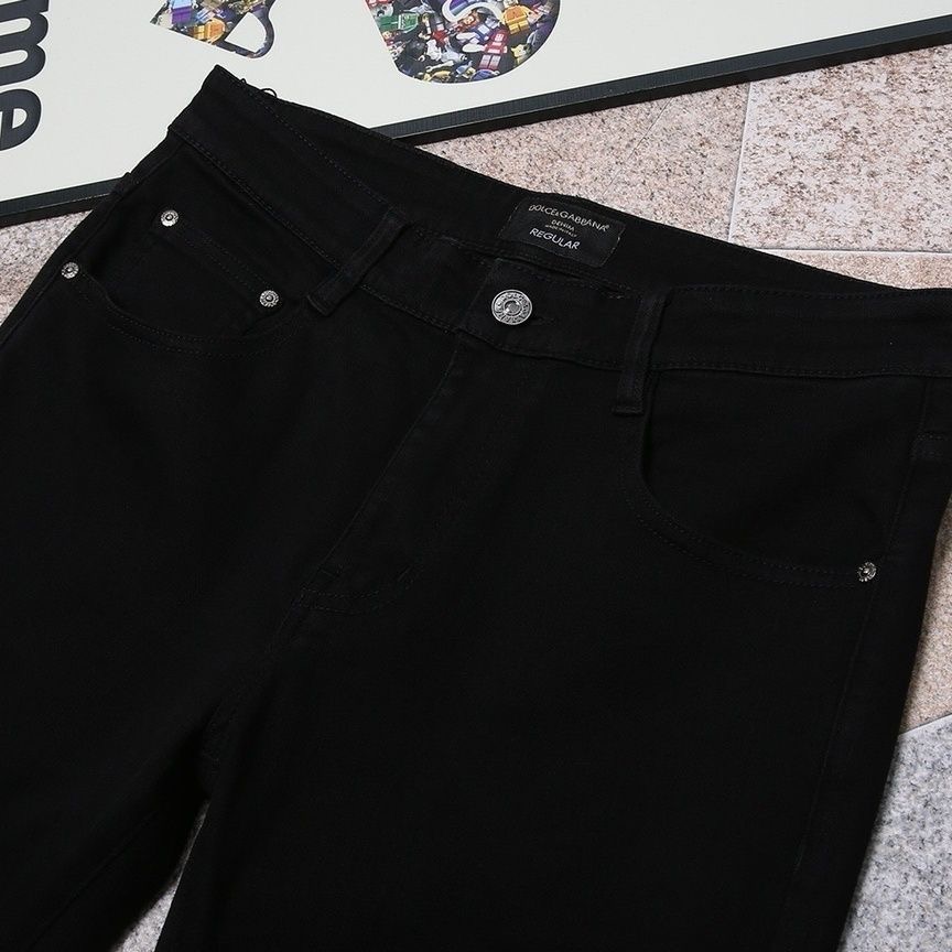 D&G Men's Black Slim Jeans R25090236