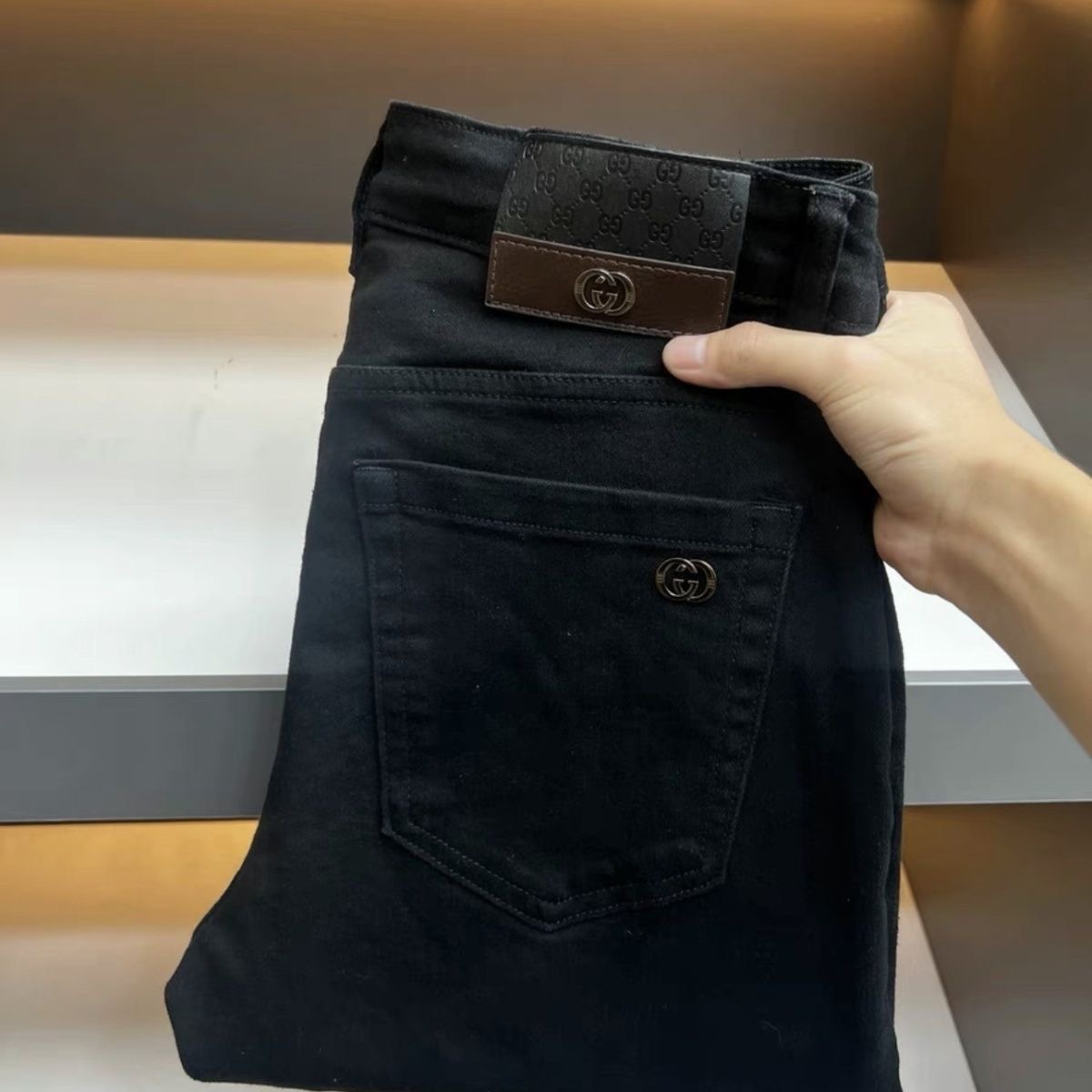 GG Men's micro logo jeans R25090221
