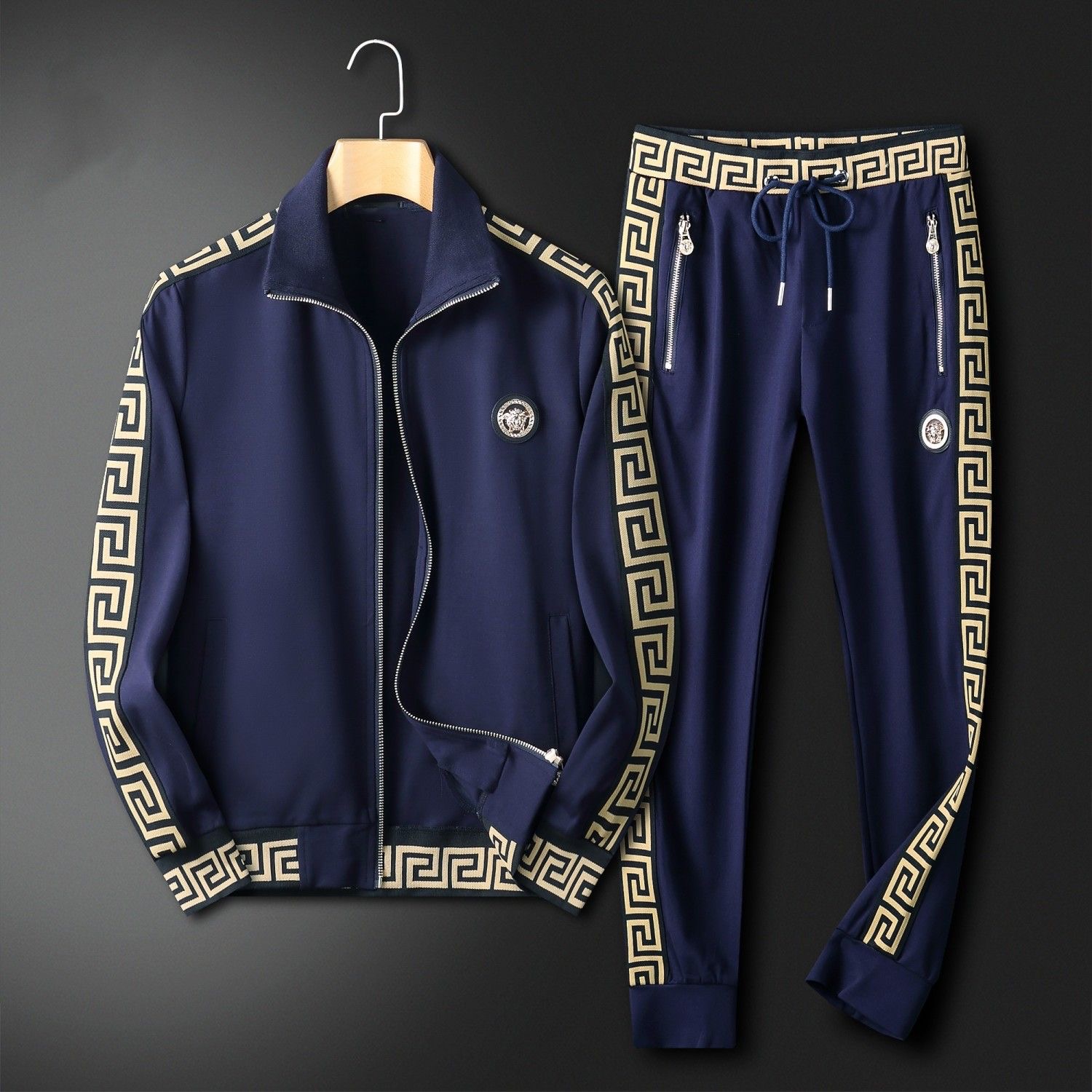 Vs Men's Dumeza Logo Tracksuit Set FE25090307