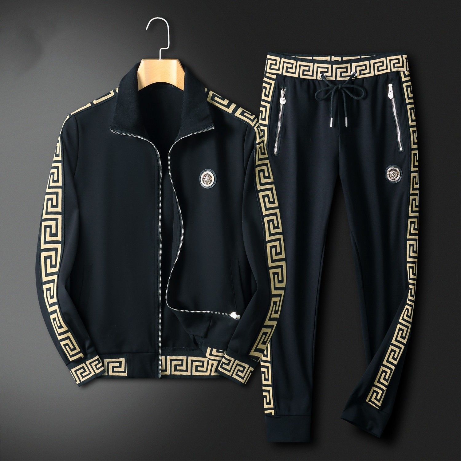 Vs Men's Dumeza Logo Tracksuit Set FE25090307