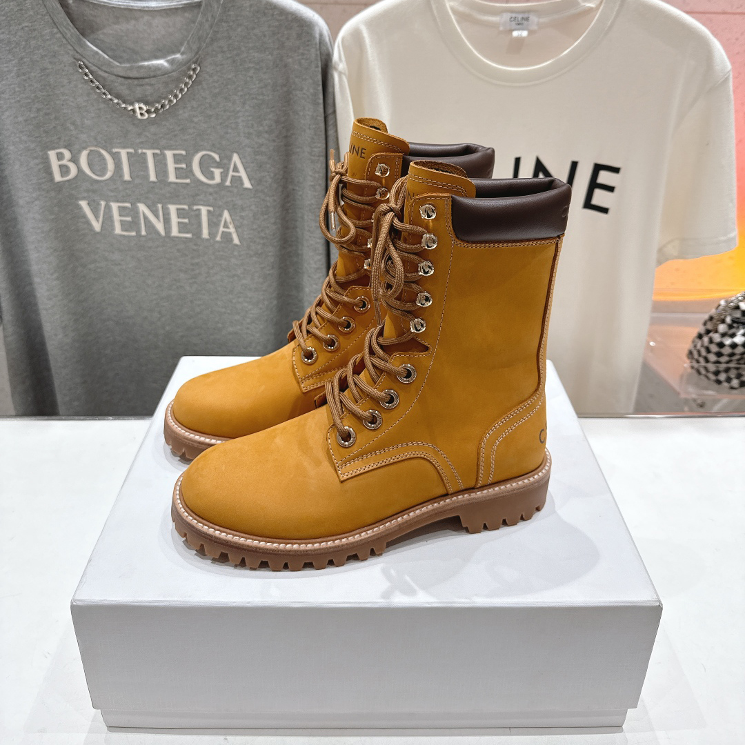 CE 25New Platform Mid-Length Boots MM25090429