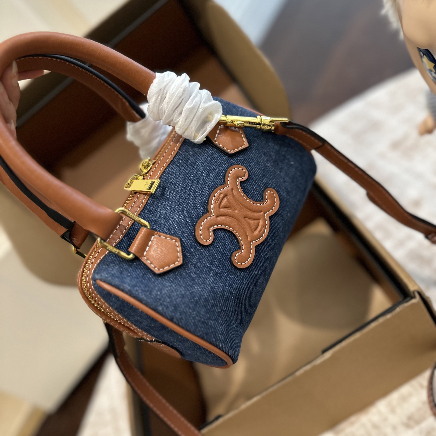 CE Mini Denim Bag MM25090442