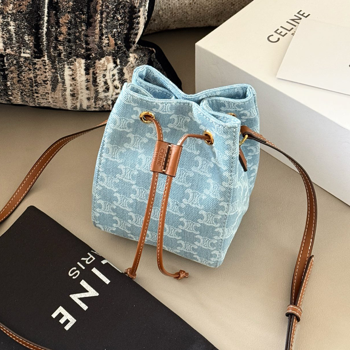 CE Denim Bucket Bag MM25090472