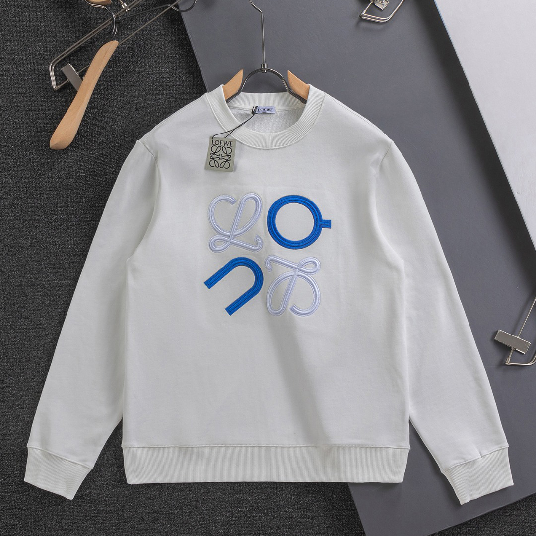 LOE Unisex Logo-embroidered Sweatshirt MM25090406