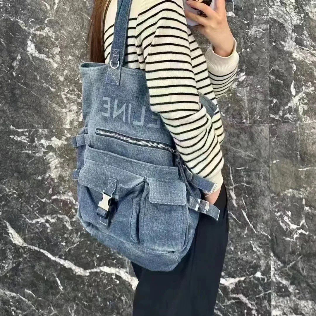 CE 24New Denim Shoulder Bag MM25090457