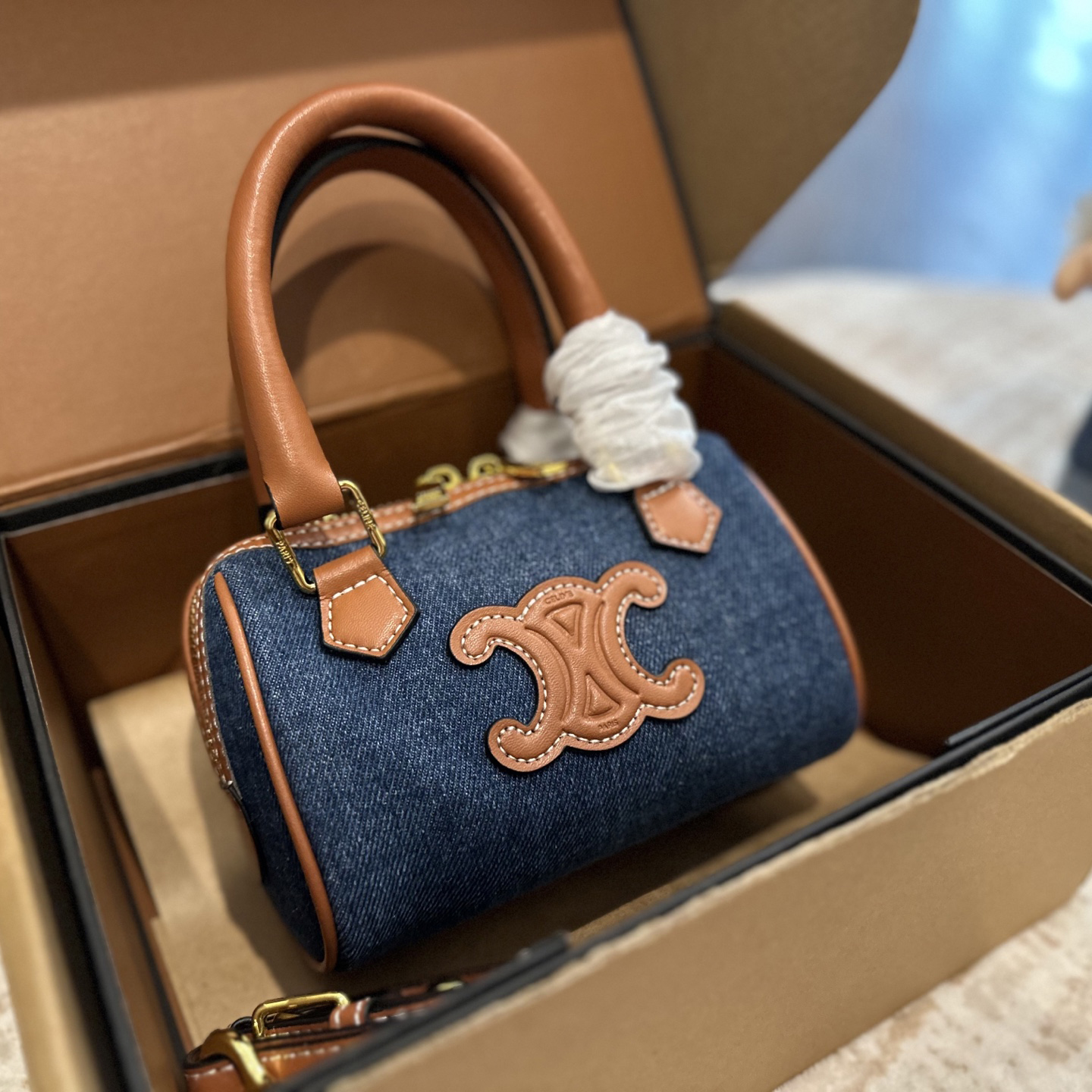 CE Mini Denim Bag MM25090442
