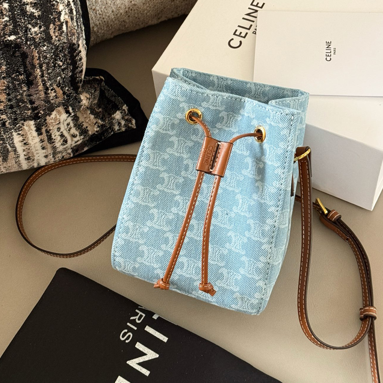 CE Denim Bucket Bag MM25090472