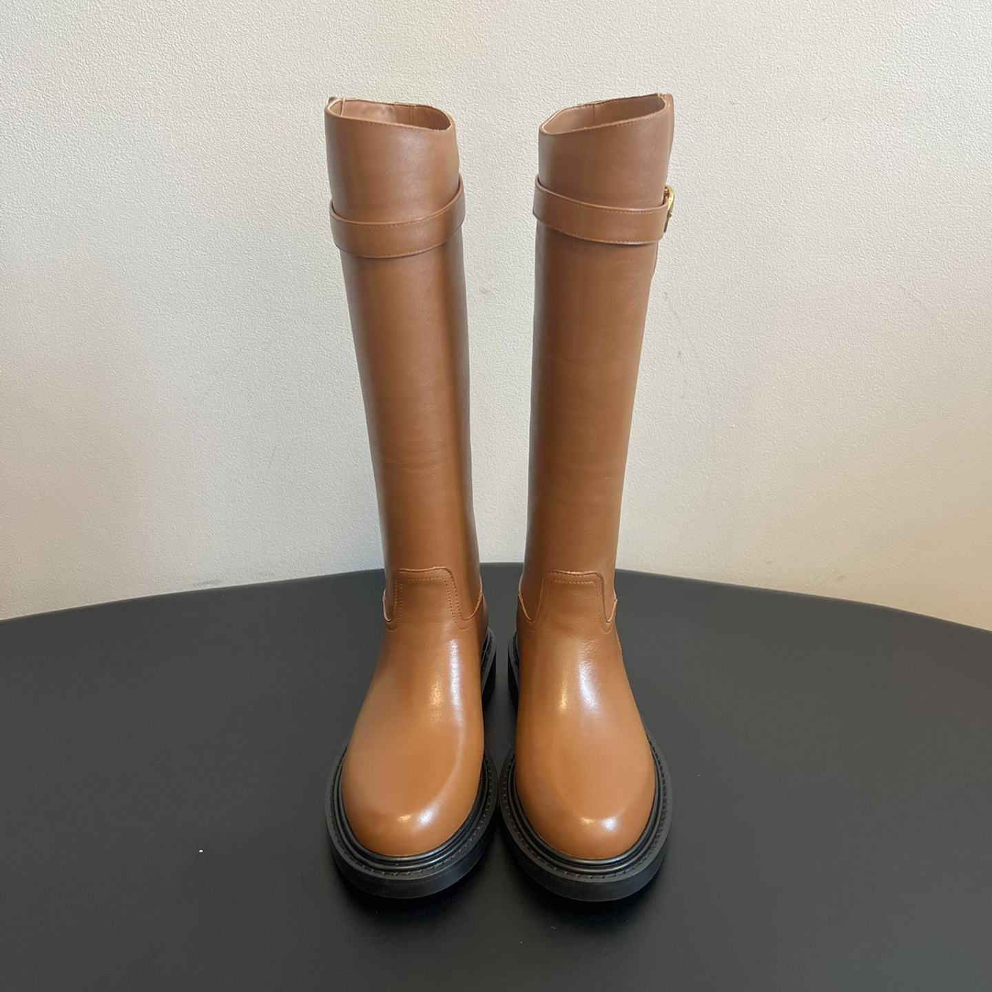 CE 25New Retro Flat High Boots MM25090423