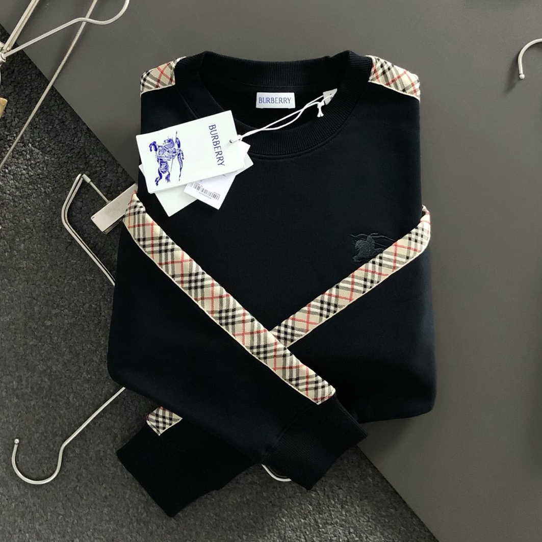 Bur Men's Micro Logo Sweatshirt MM25090403