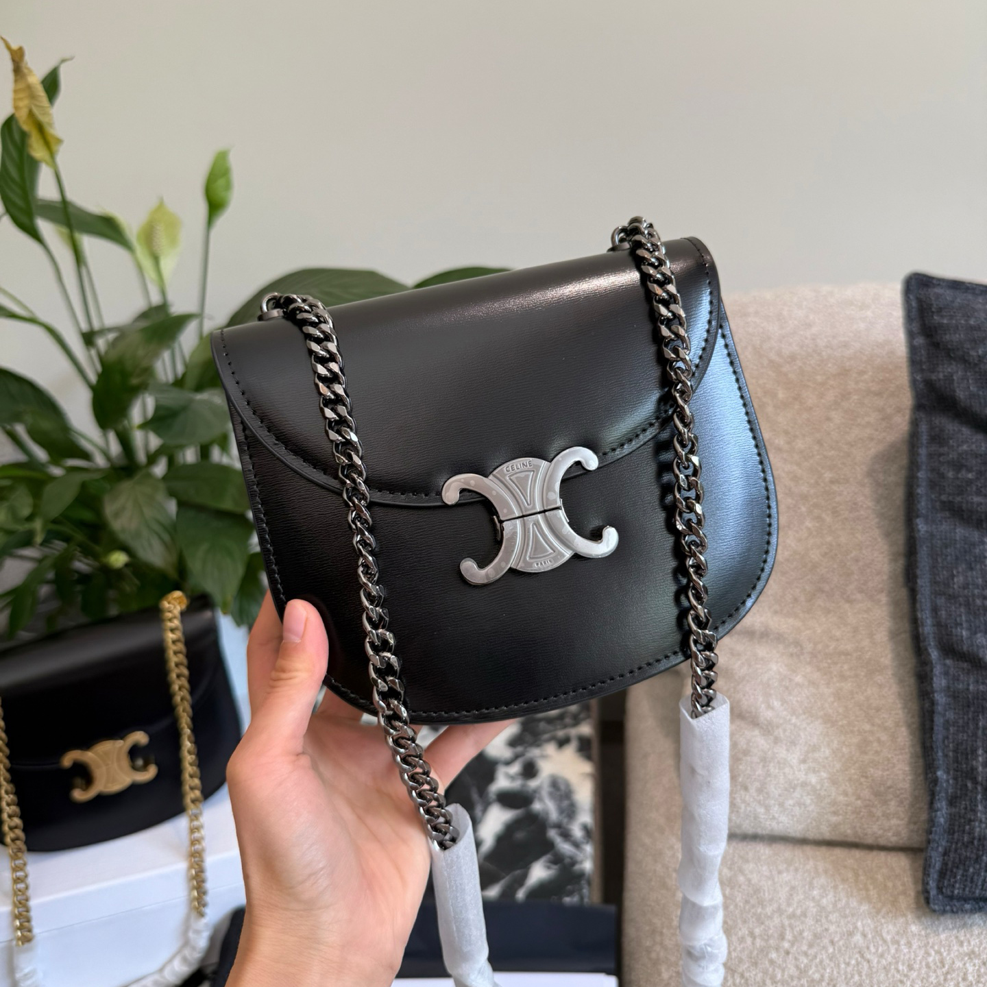 CE Besace Chain Saddle Bag MM25090468
