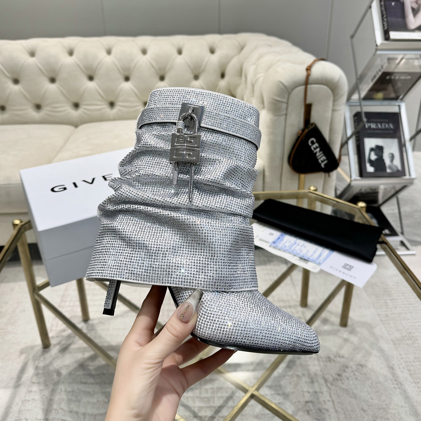 GV 25New Nappa Leather Ankle Boots XX25090429