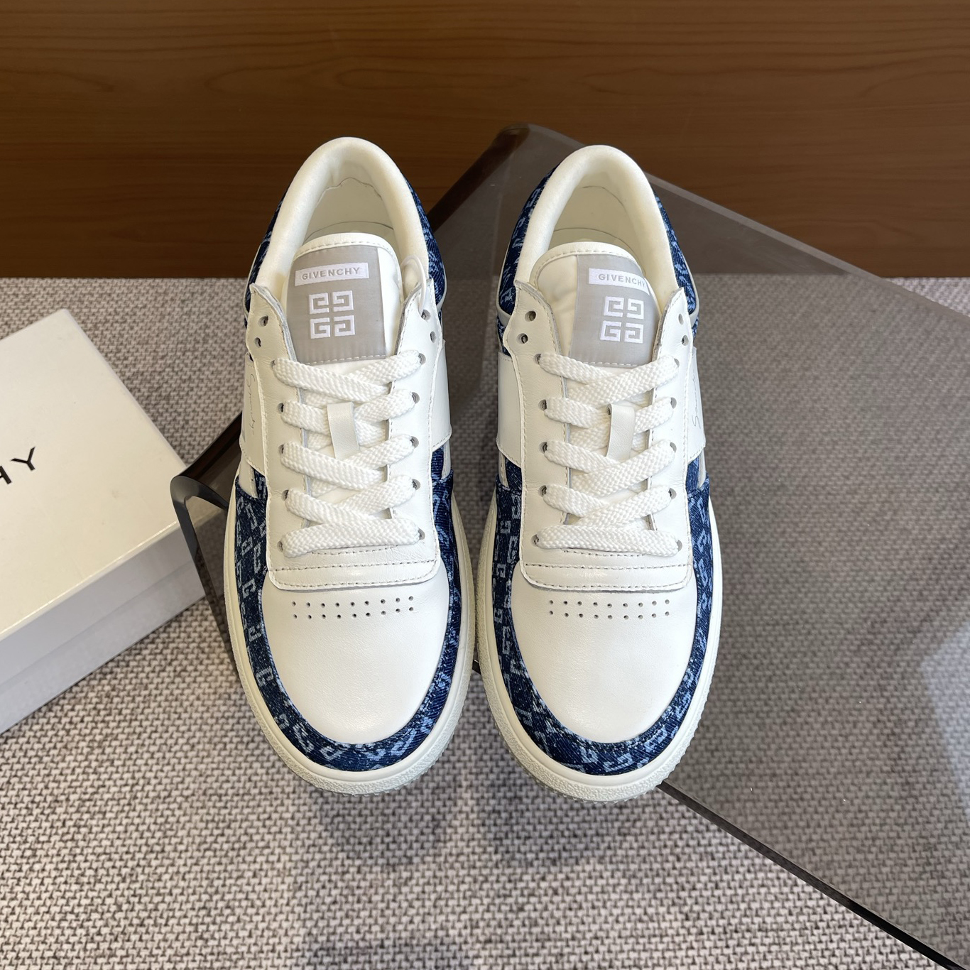 GVC Men's Leather & Canvas Casual Shoes XX25090417