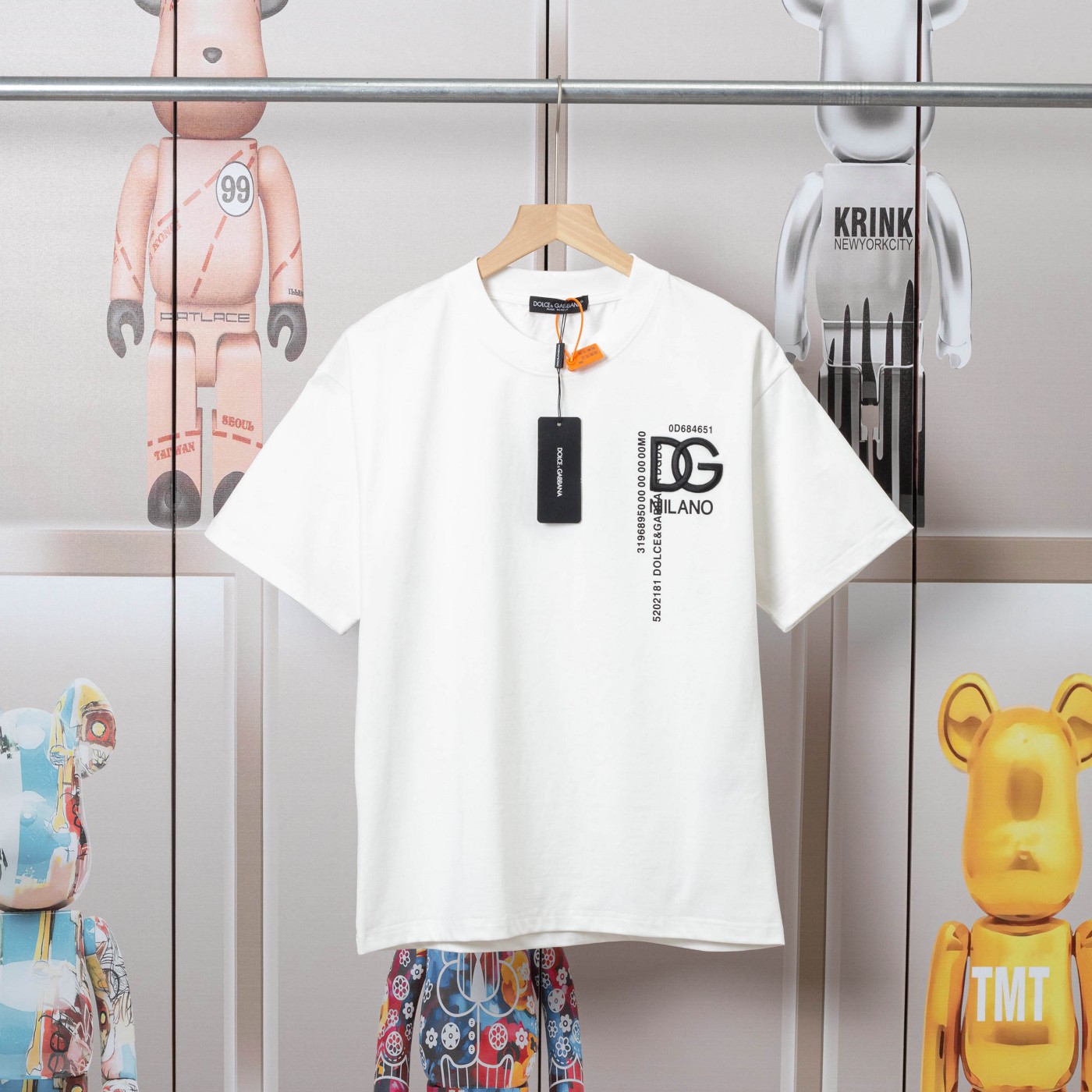 D&G Men's Logo Embroidered Short Sleeve XX250900603