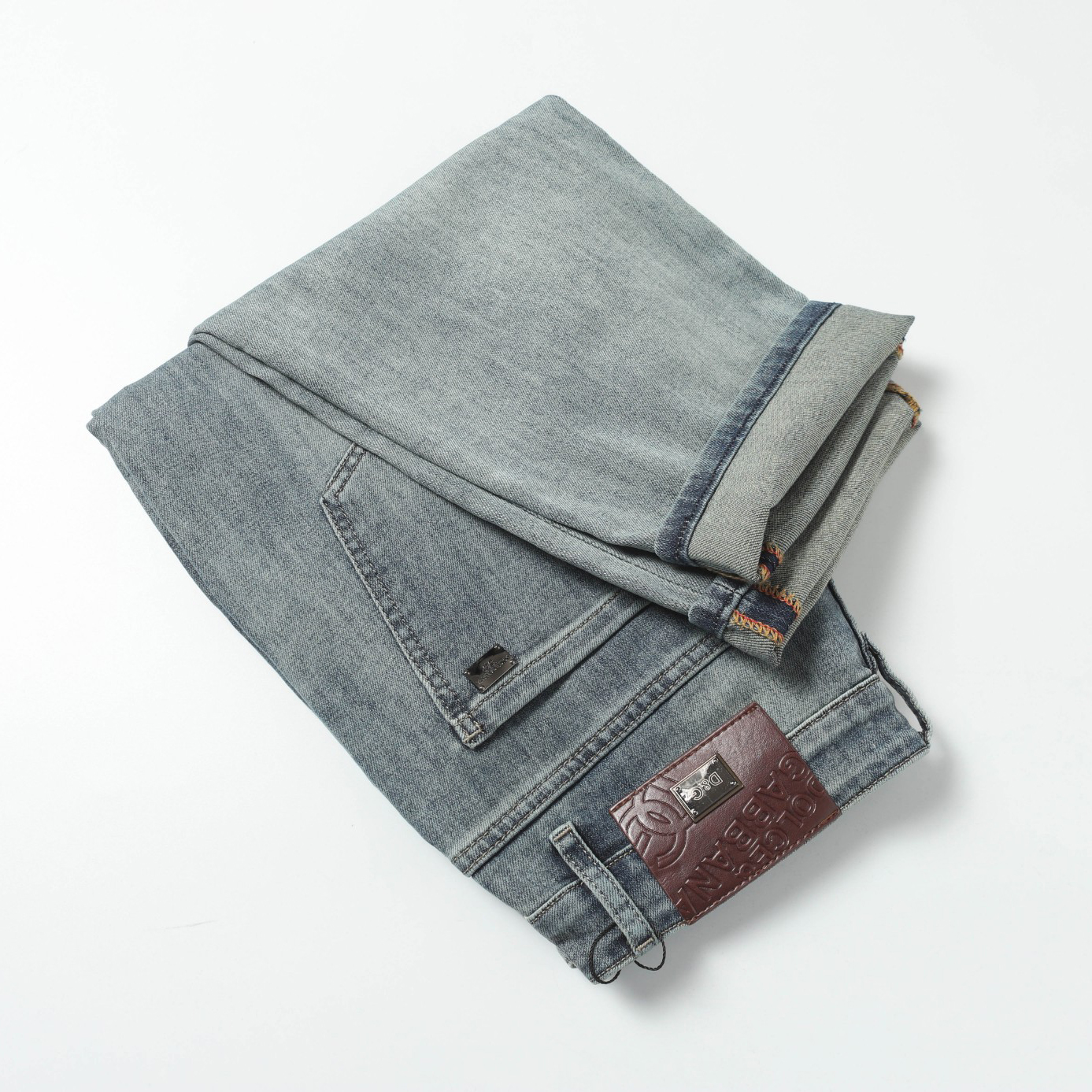 D&G Men's Micro Logo Jeans XX250900602