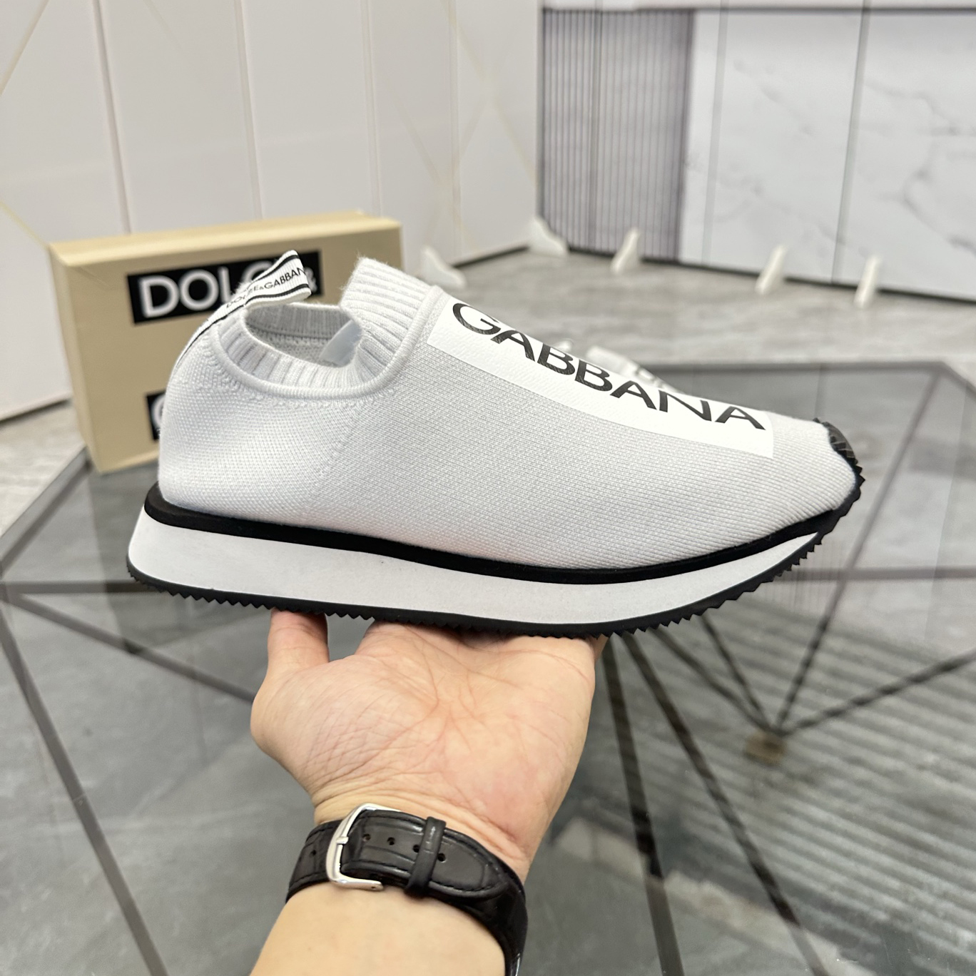 D&G Classic Flyknit Sneakers AE250900707