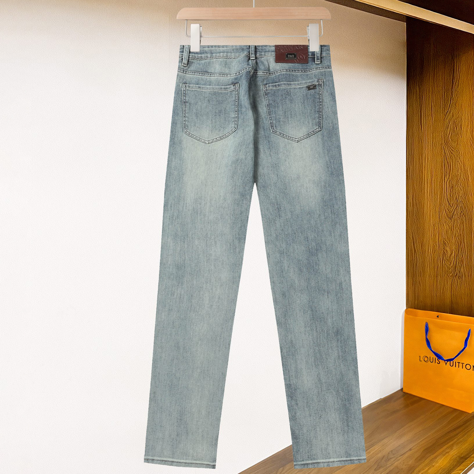 D&G Men's Micro Logo Jeans XX250900602