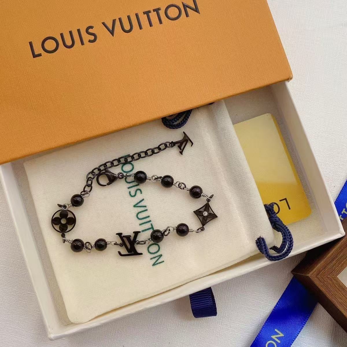 LV Monogram Leather Wrap Bracelet YPD25090805