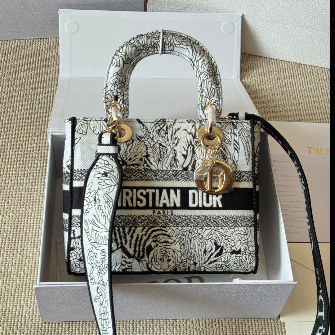 CD Lady D-Lite Embroidery Bag XX250900808