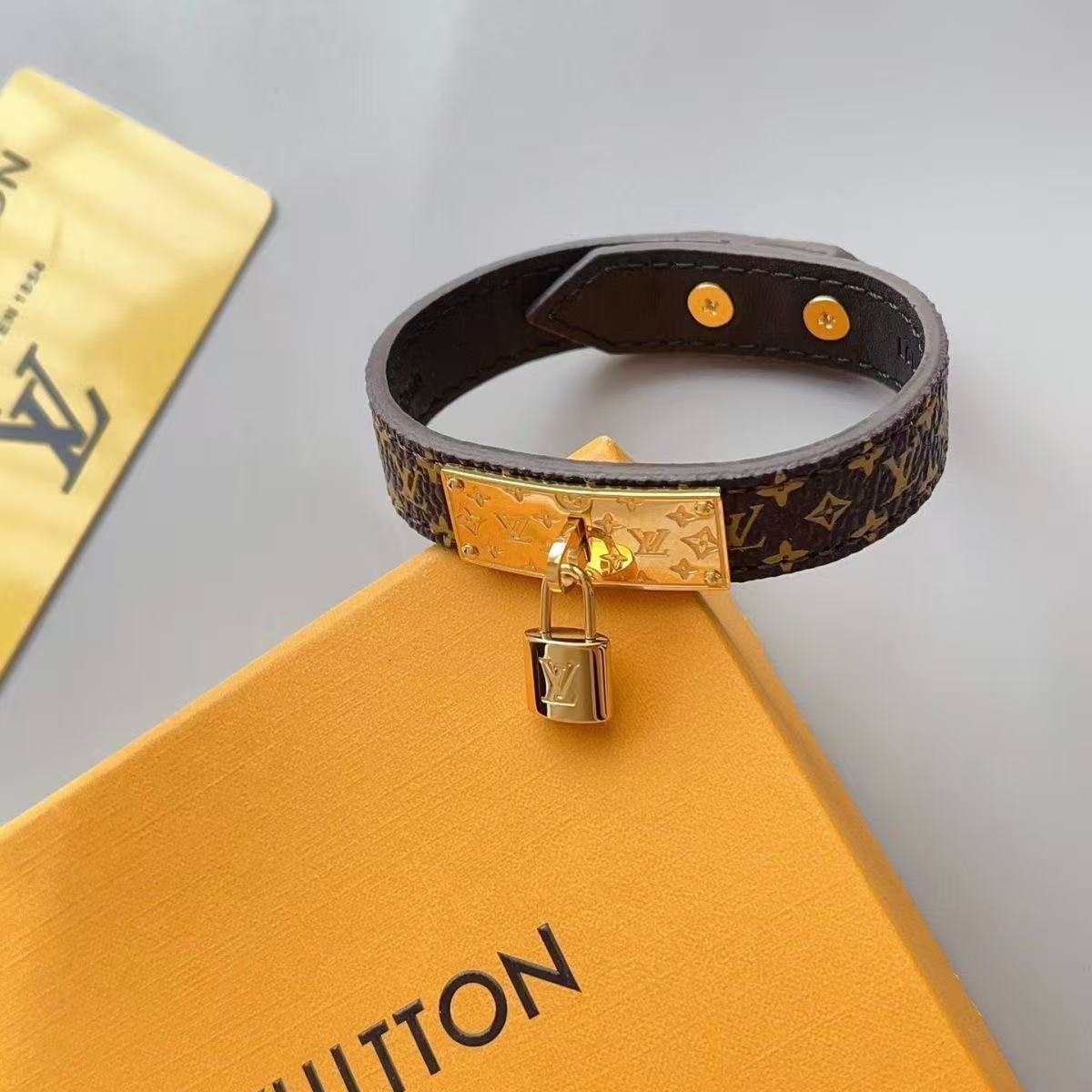 LV Padlock Monogram Canvas Bracelet YPD25090836
