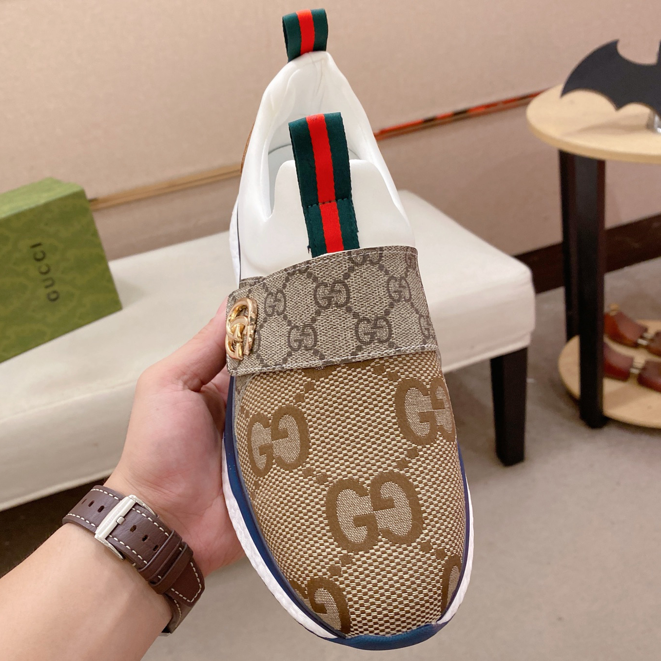 GG Men's Velcro Sneakers XX250900829