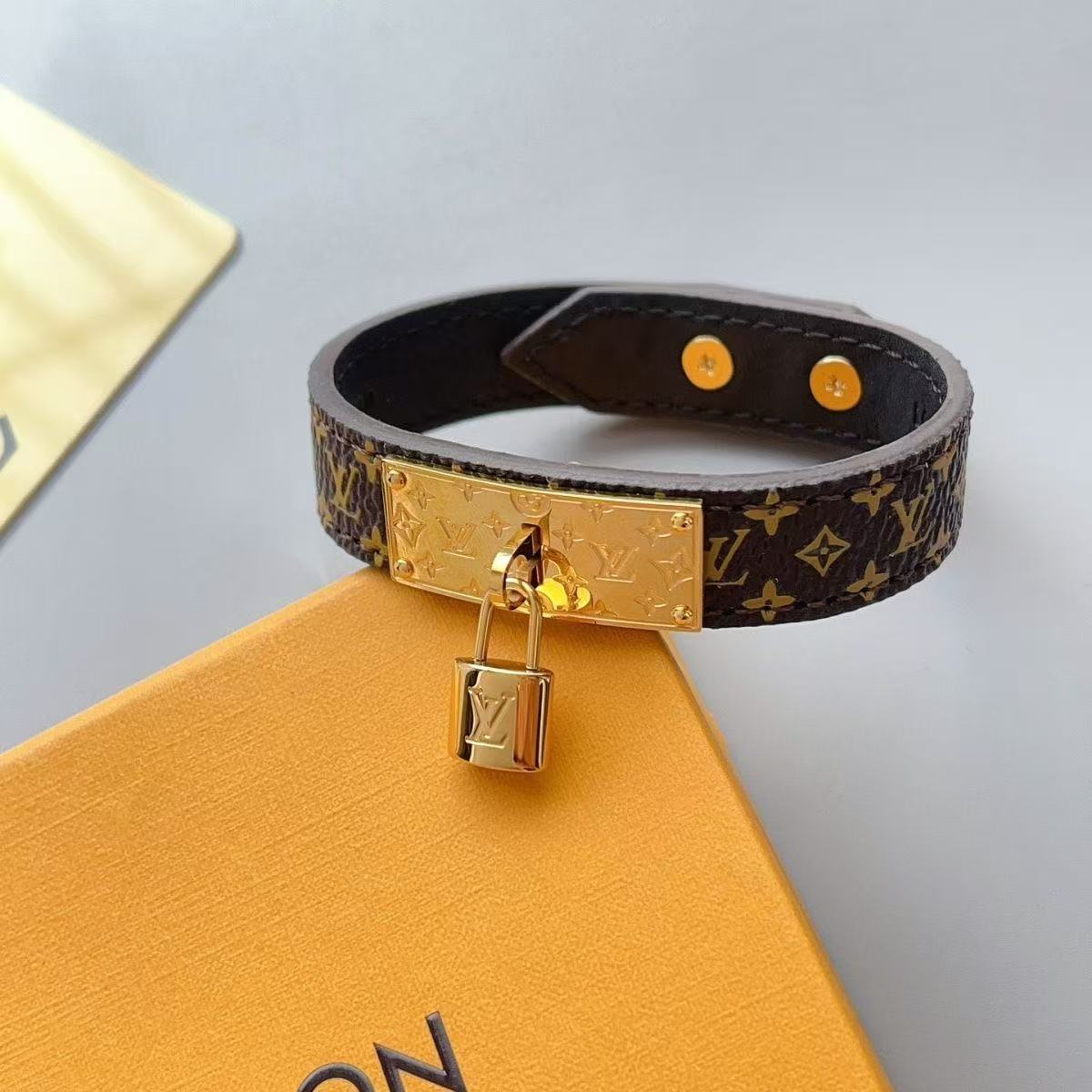 LV Padlock Monogram Canvas Bracelet YPD25090836
