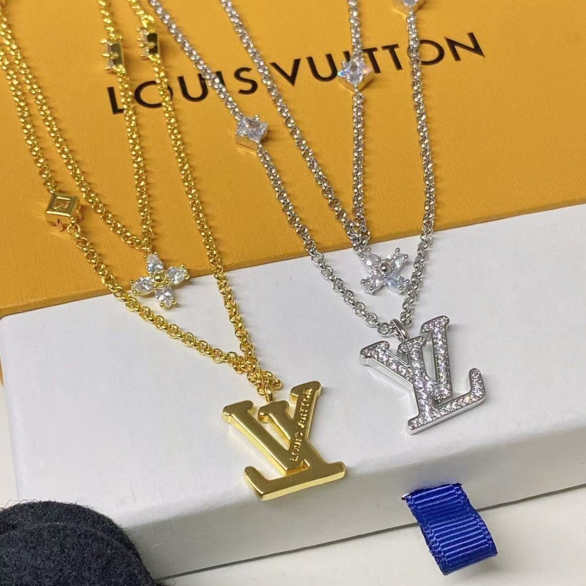 LV Initials Double-Chain Necklace YPD25090821