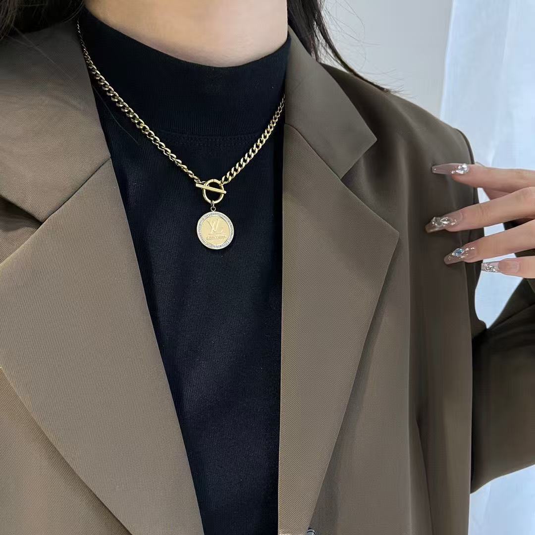 LV Cuban Chain Necklace YPD25090815