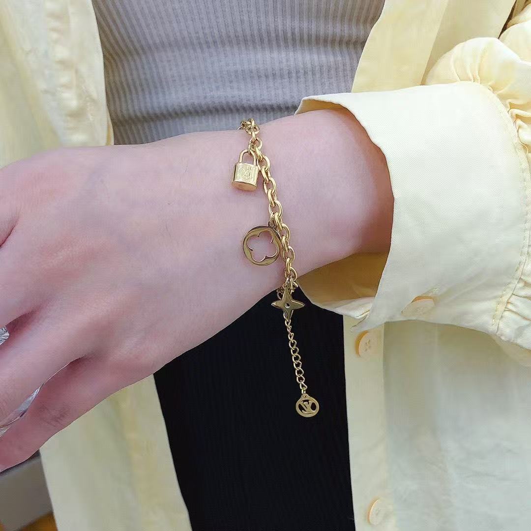 LV Charms Gold Multi-Charm Bracelet YPD25090835
