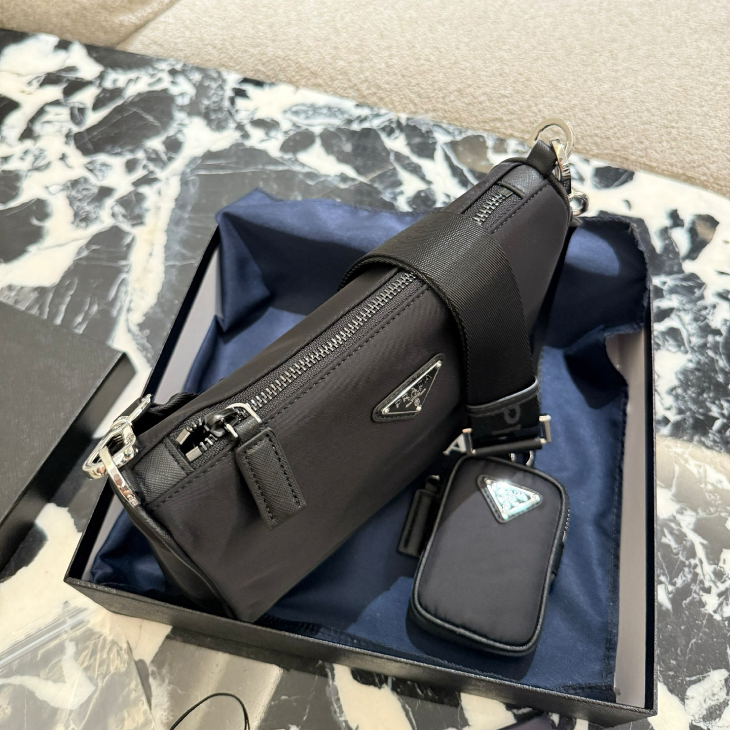 PRA Men's Classic Shoulder Bag XX25091004