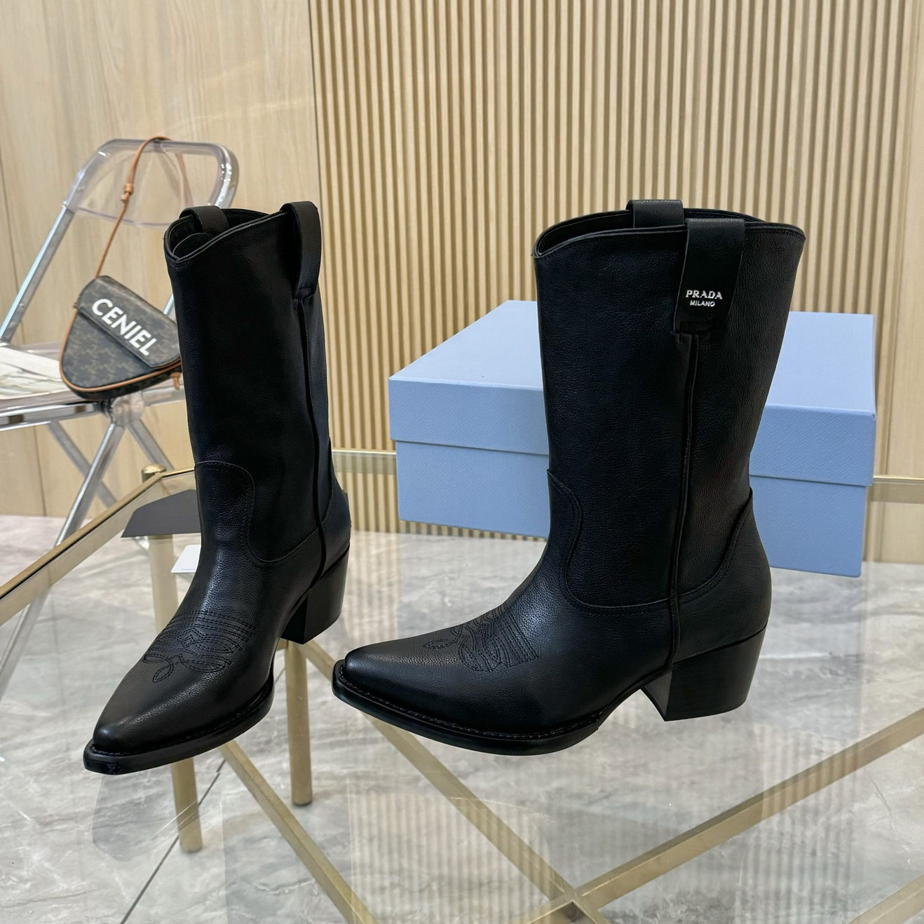 PRA Women's Classic Pointed Toe Boots AM25090913