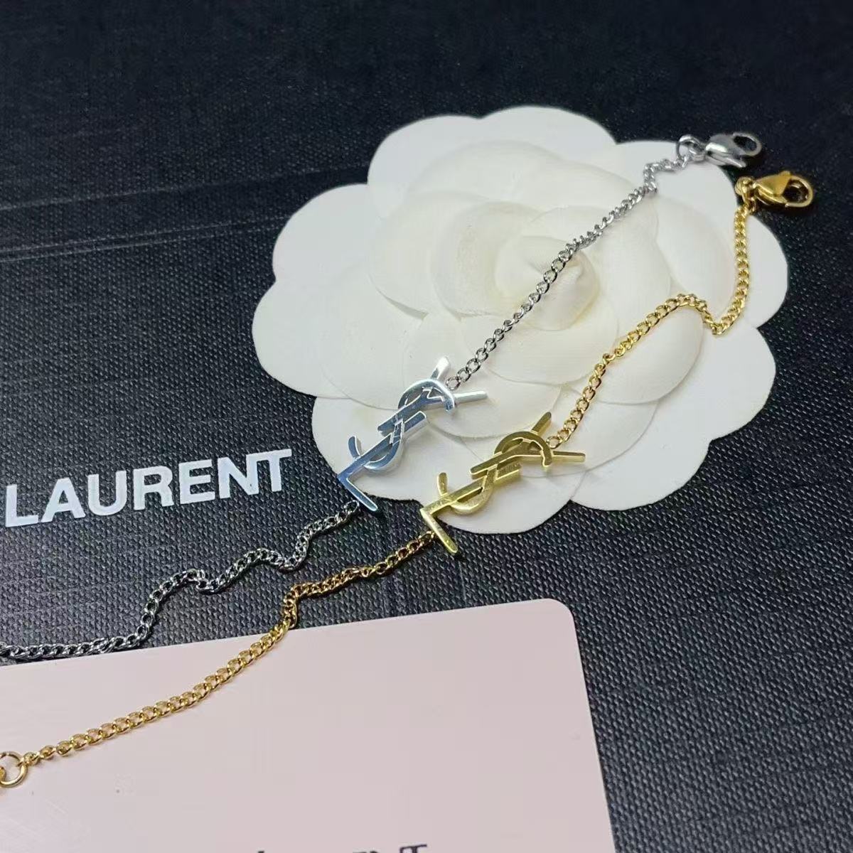 YSL Letter Dainty Chain Bracelet YPD25090936