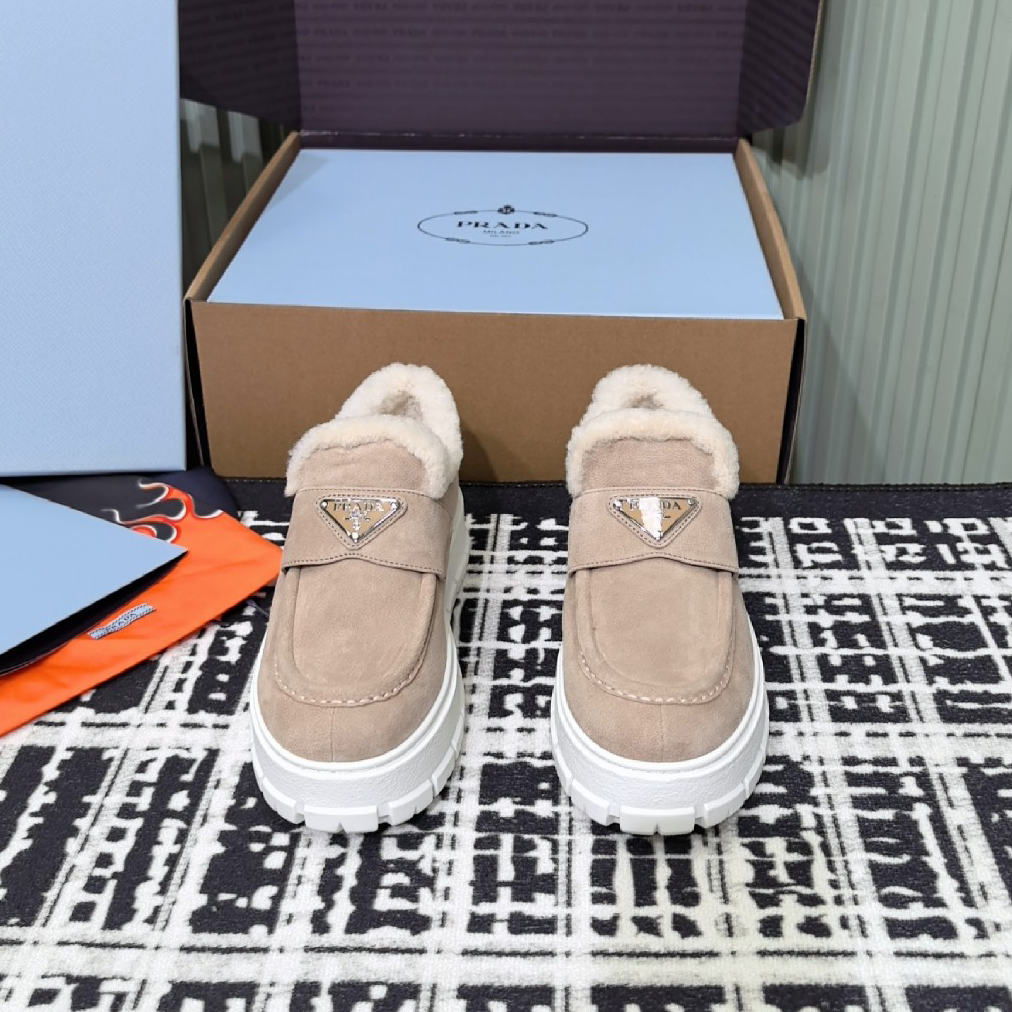 PRA Women's Plush Loafers AM25090905