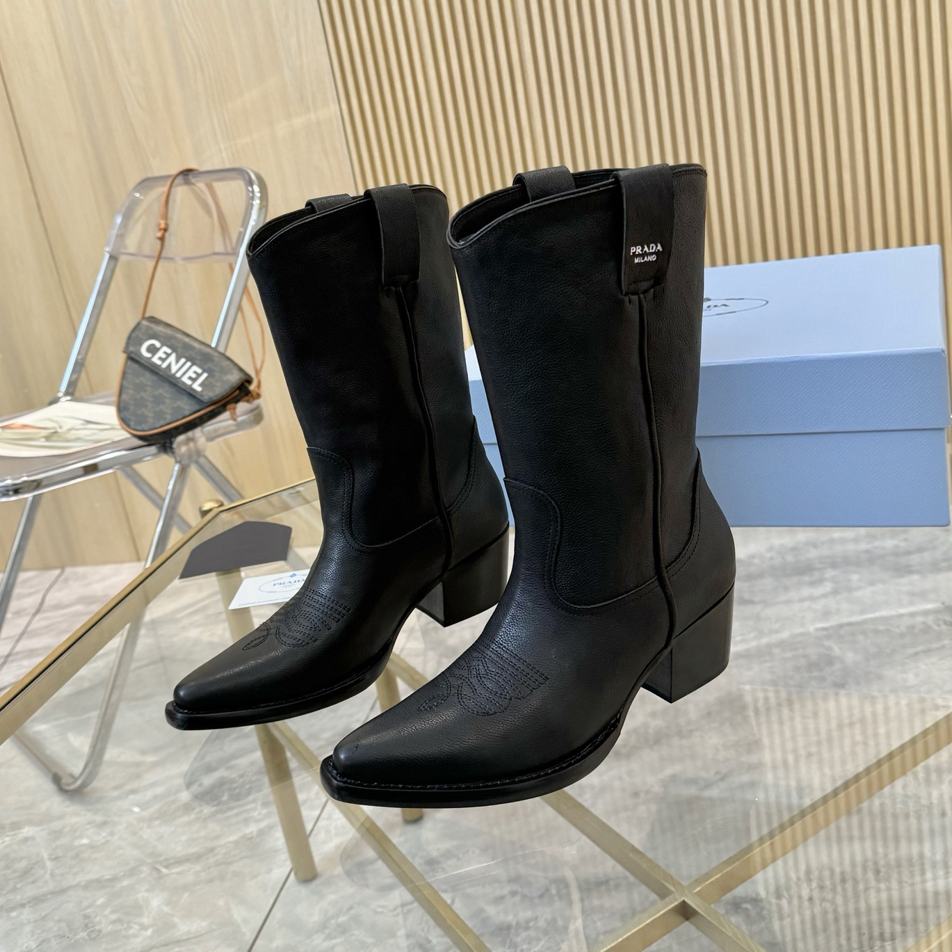 PRA Women's Classic Pointed Toe Boots AM25090913