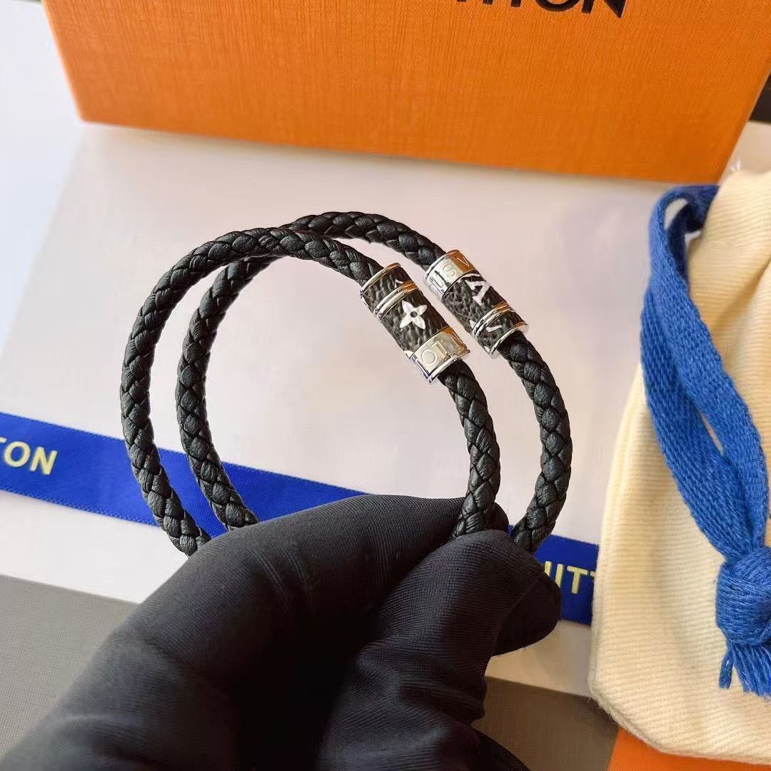 LV Braided Leather Bracelet YPD25090901