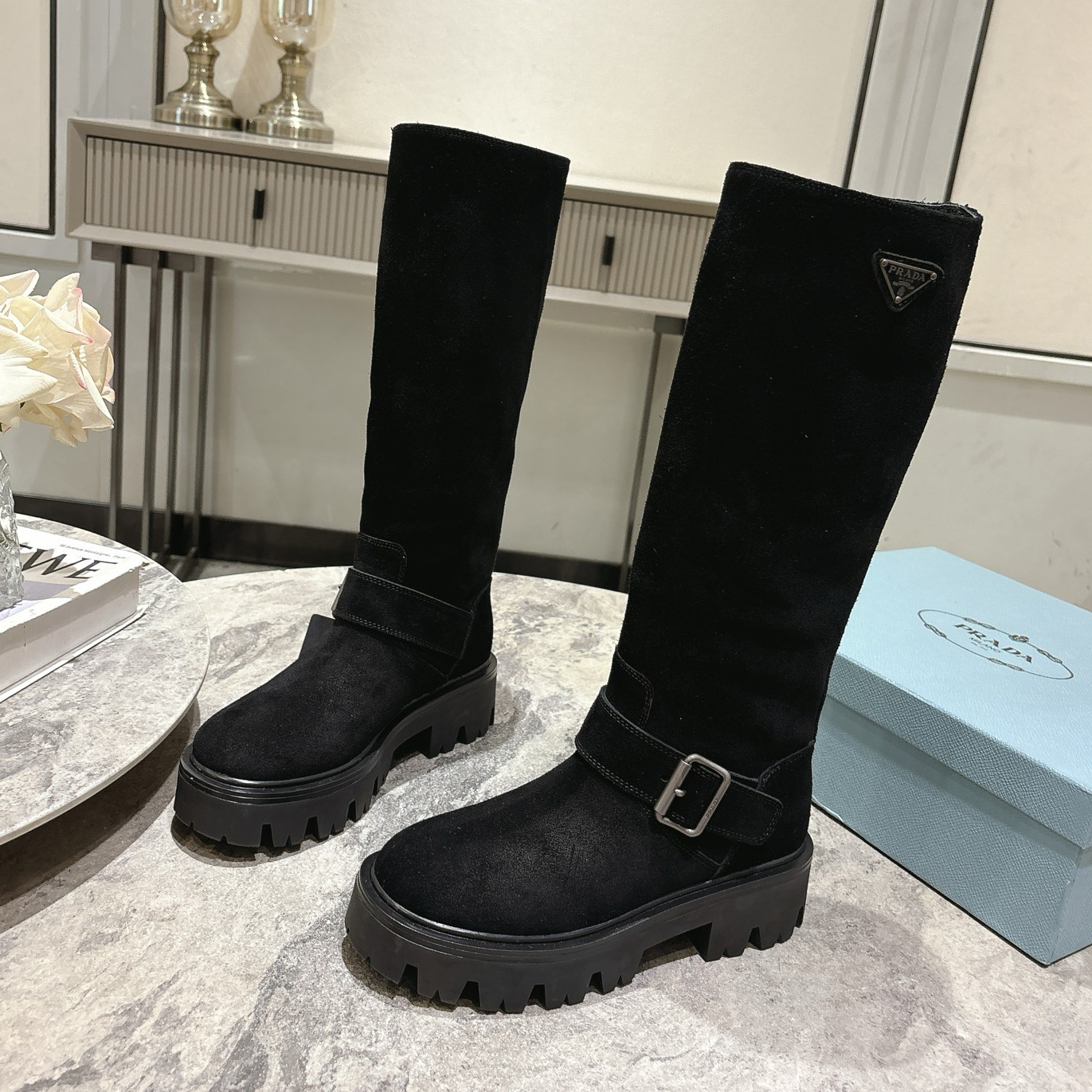 PRA 25New Suede Boots AM25090919