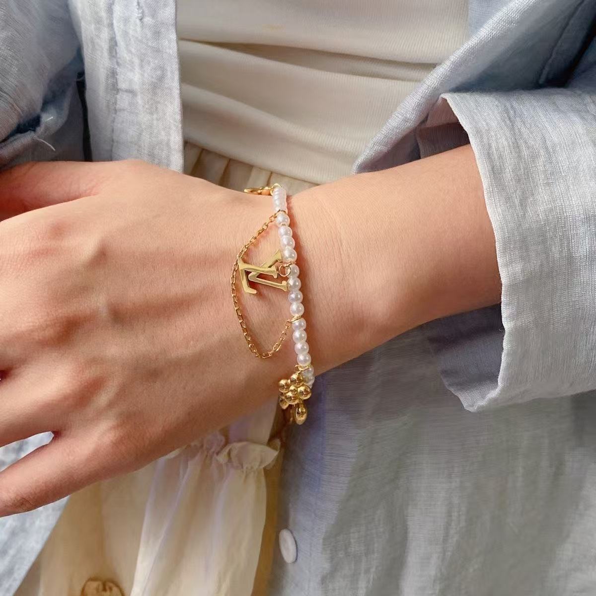 LV Blooming Pearls Charm Bracelet YPD25090906
