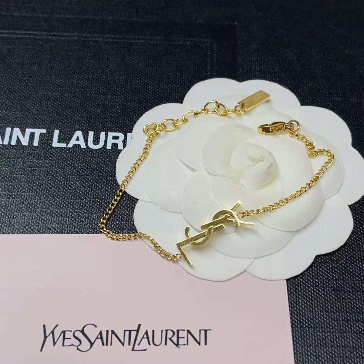 YSL Letter Dainty Chain Bracelet YPD25090936